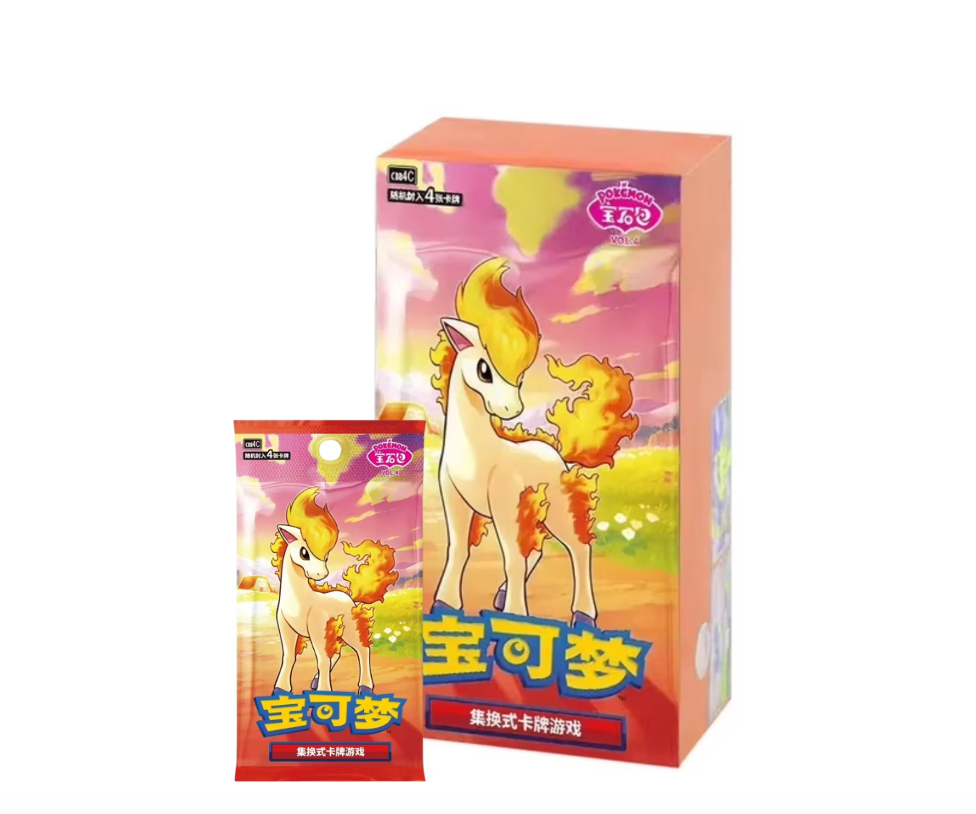 Authentic Simplified Chinese Cards Gem 4